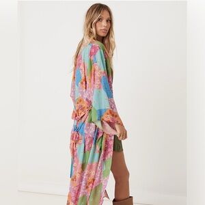Spell & the Gypsy Freda Kimono / Robe Lolly M/L Patchwork Print